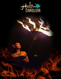 Hula Carolina Tia Fire Poster