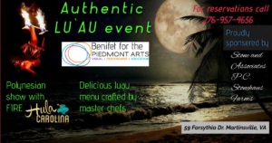 A poster of an event with the words authentic u ' au event